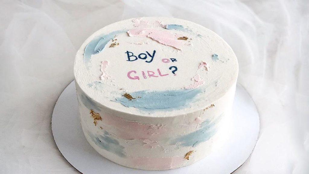 Torta per rivelare il sesso del bambino o della bambina - Foto 17