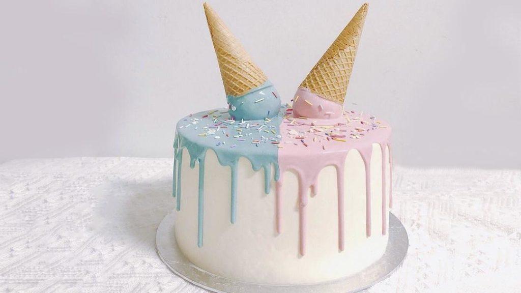 Torta per rivelare il sesso del bambino o della bambina - Foto 19