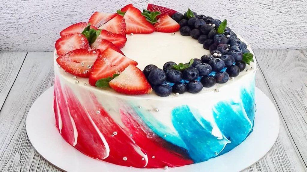 Torta per rivelare il sesso del bambino (maschio o femmina) - Foto 23