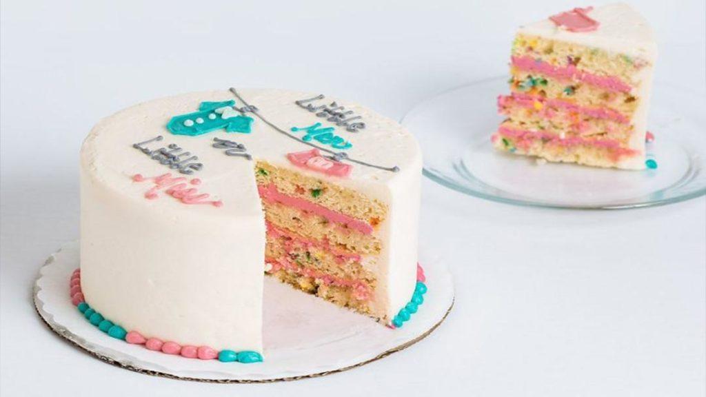 Torta per rivelare il sesso del bambino (maschio o femmina) - Foto 3