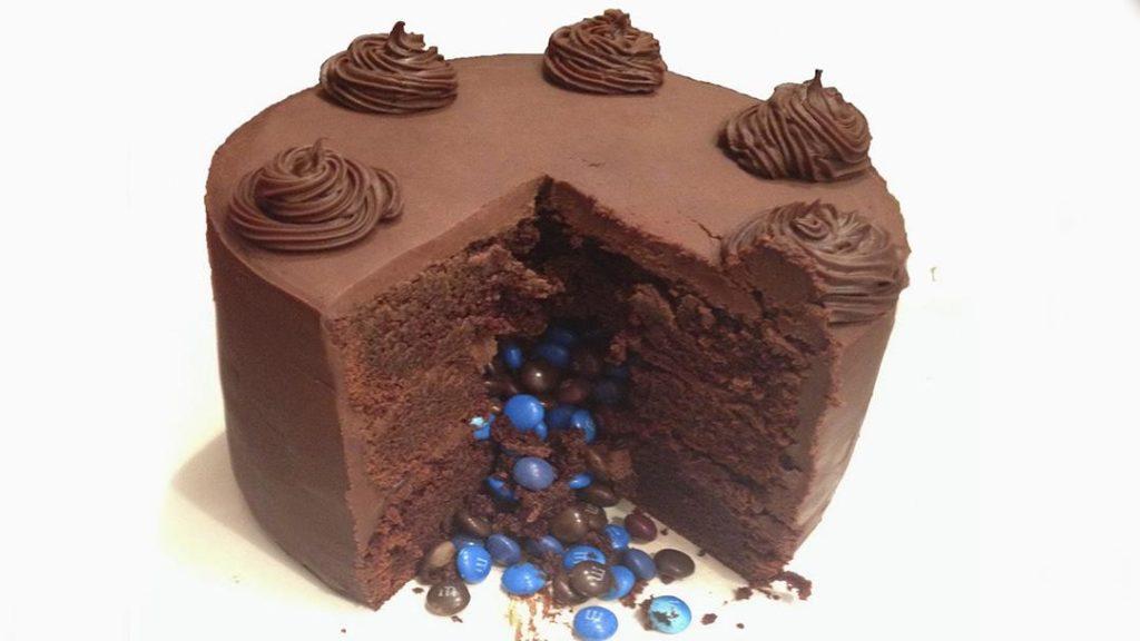 Torta per rivelare il sesso del bambino (maschio o femmina) - Foto 40