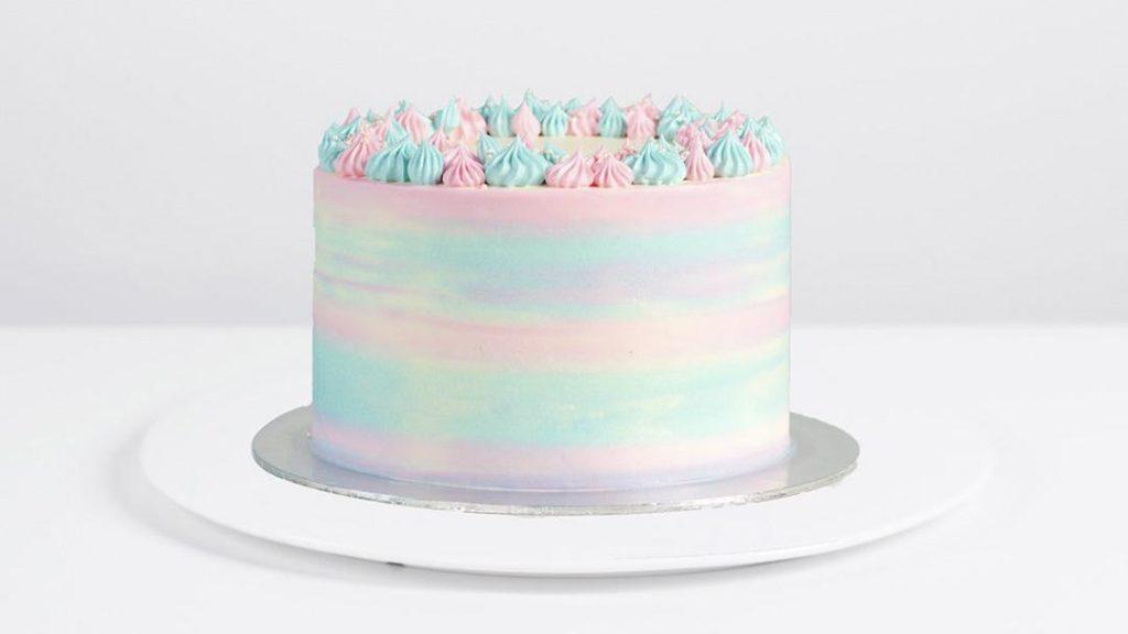 Torta per rivelare il sesso del bambino (maschio o femmina) - Foto 49