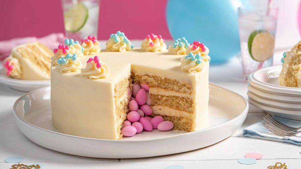 Torta per rivelare il sesso del bambino (maschio o femmina) - Foto 5