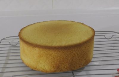 كيكة إسفنجية كلاسيكية بثلاث بيضات - الخطوة 9