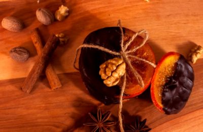 Karamelliserede appelsiner - foto