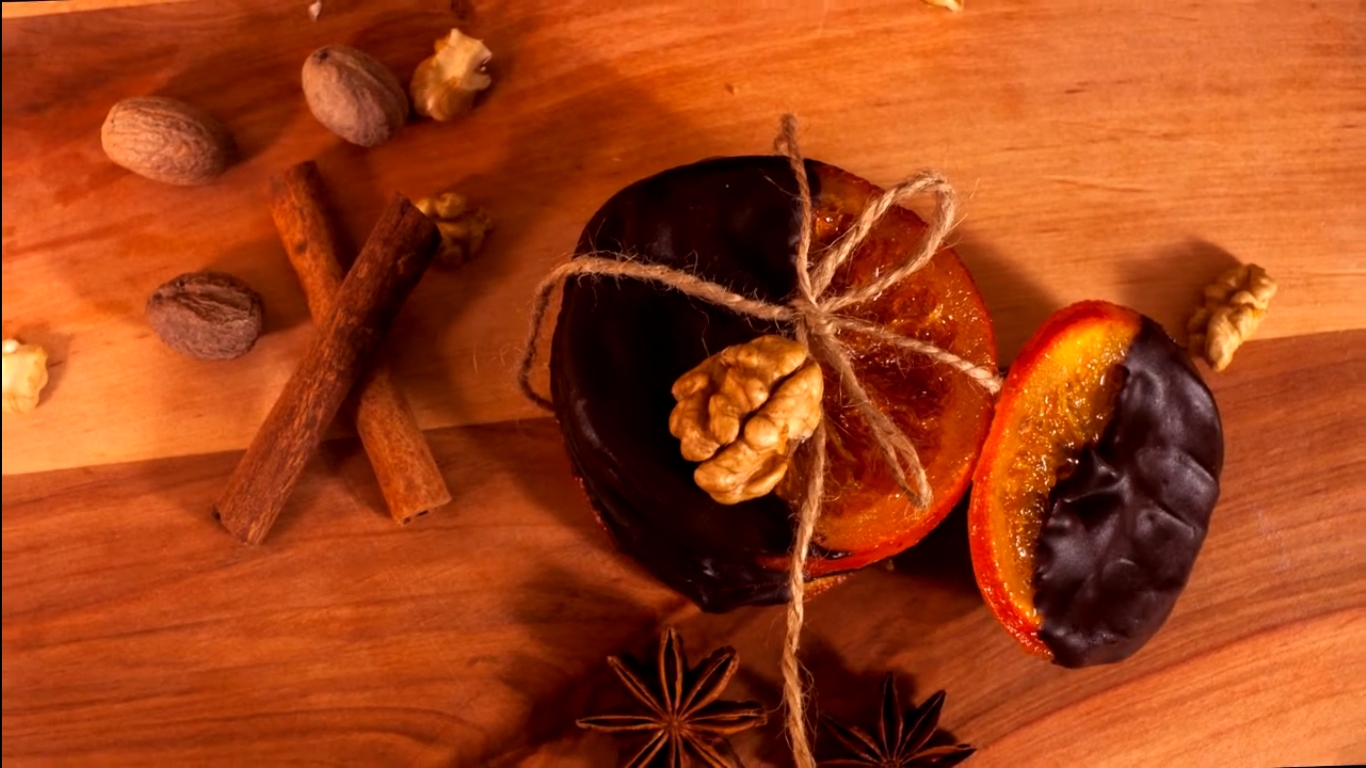 Opskrift - Karamelliserede chokoladeappelsiner - Trin 10