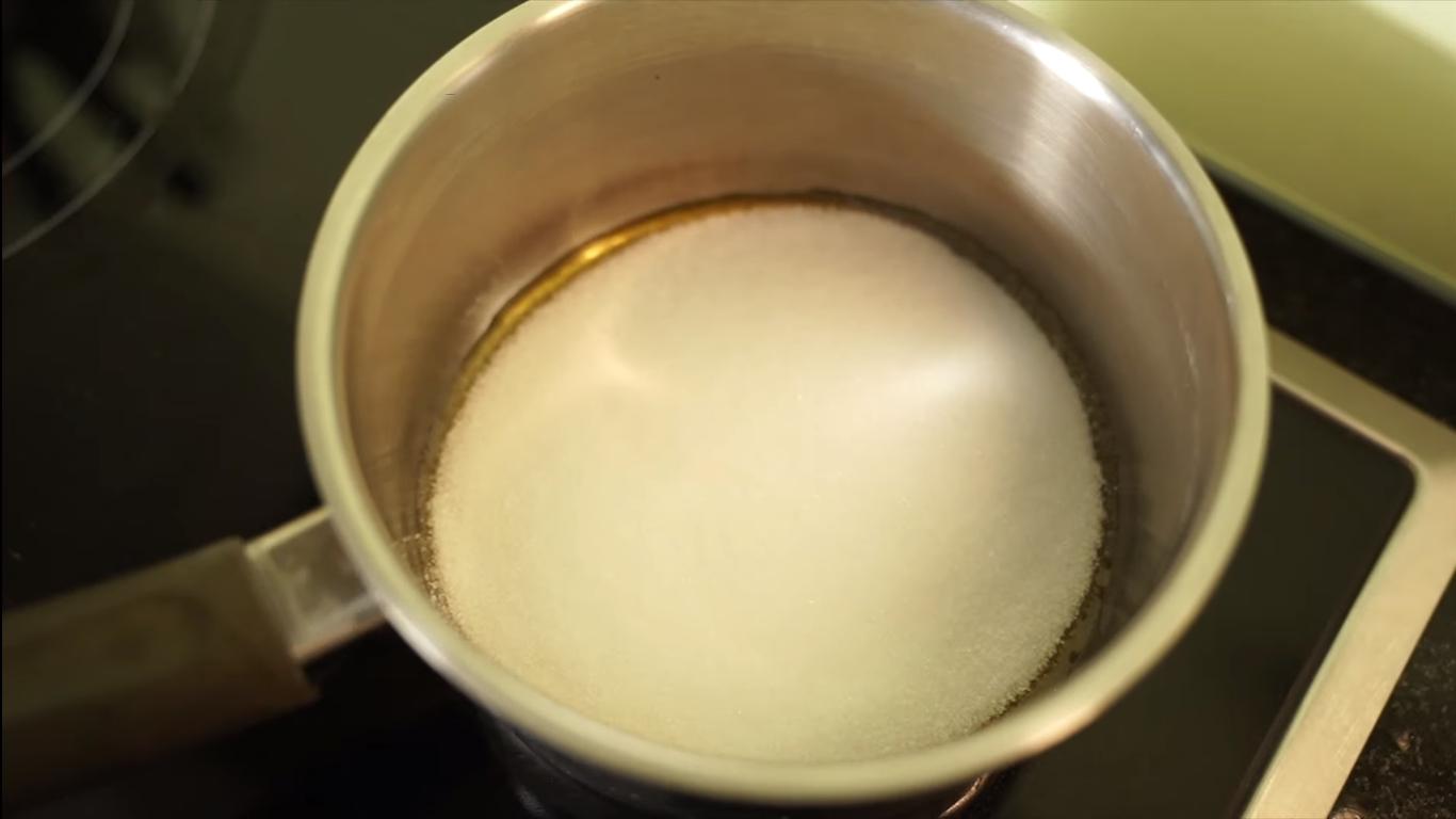 وصفة - كراميل السكر الجاف - الخطوة 2