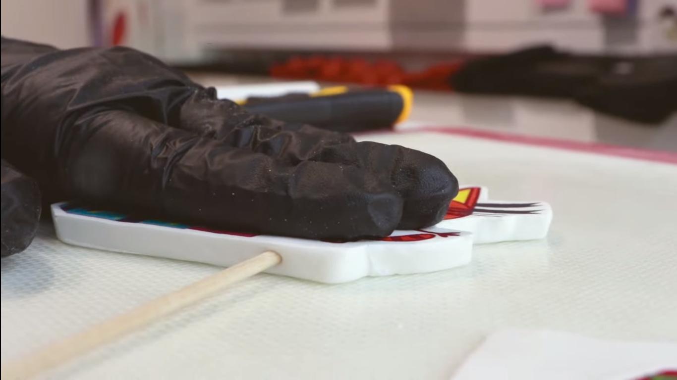 وصفة - زينة ورق السكر - الخطوة 10