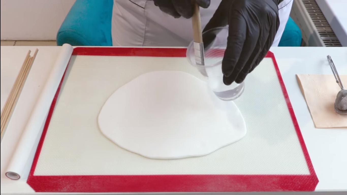 وصفة - زينة ورق السكر - الخطوة 2