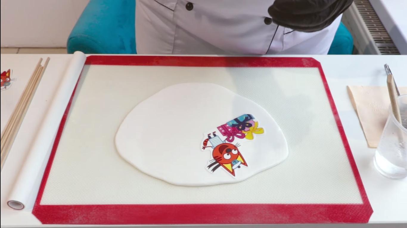 وصفة - زينة ورق السكر - الخطوة 3