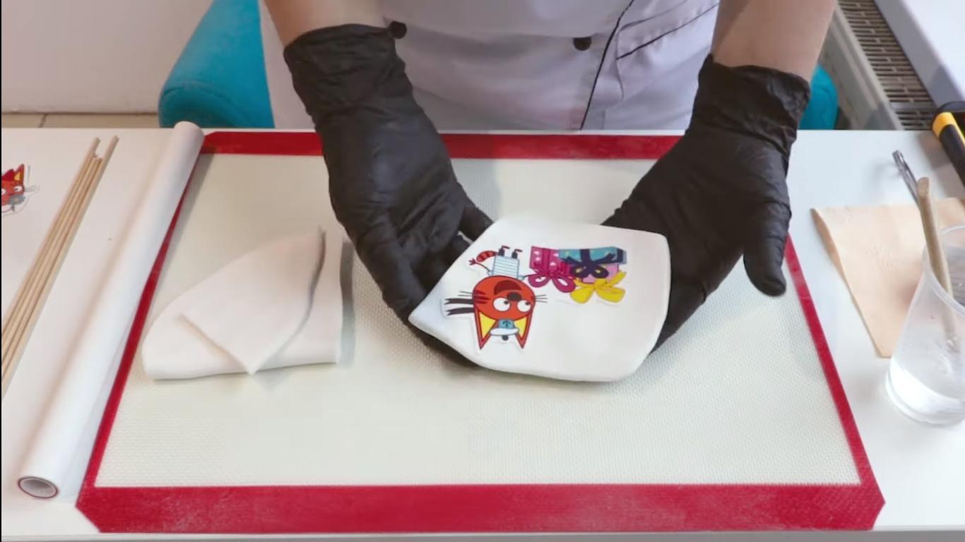 وصفة - زينة ورق السكر - الخطوة 5