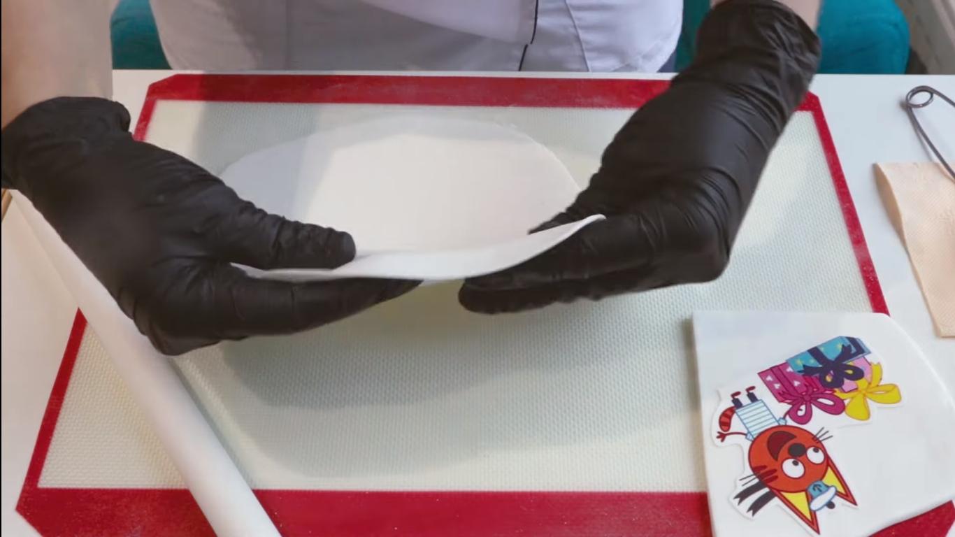 وصفة - زينة ورق السكر - الخطوة 6