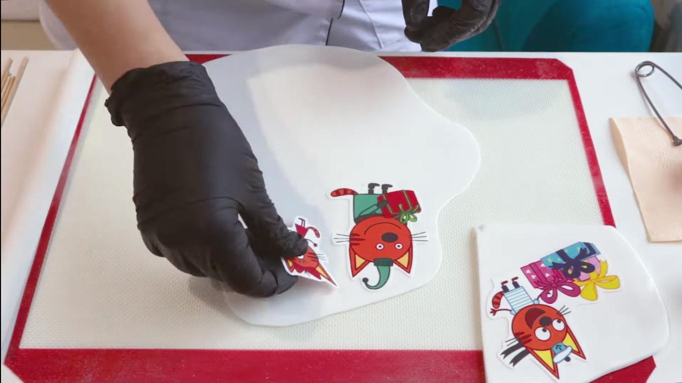 وصفة - زينة ورق السكر - الخطوة 8