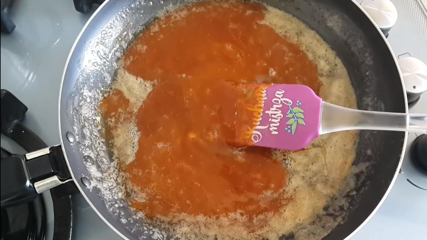 وصفة - موز بالكراميل - وصفة طبقات الكيك - الخطوة 4