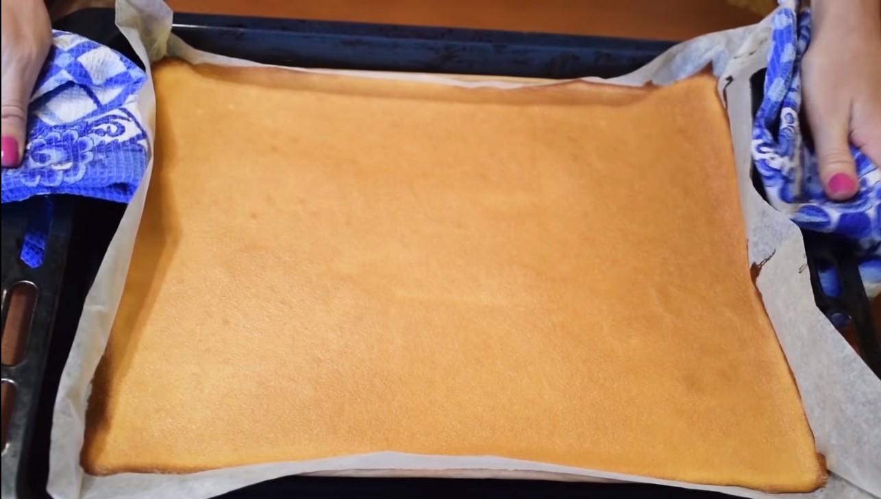 Opskrift på tynd svampekage - Trin 10