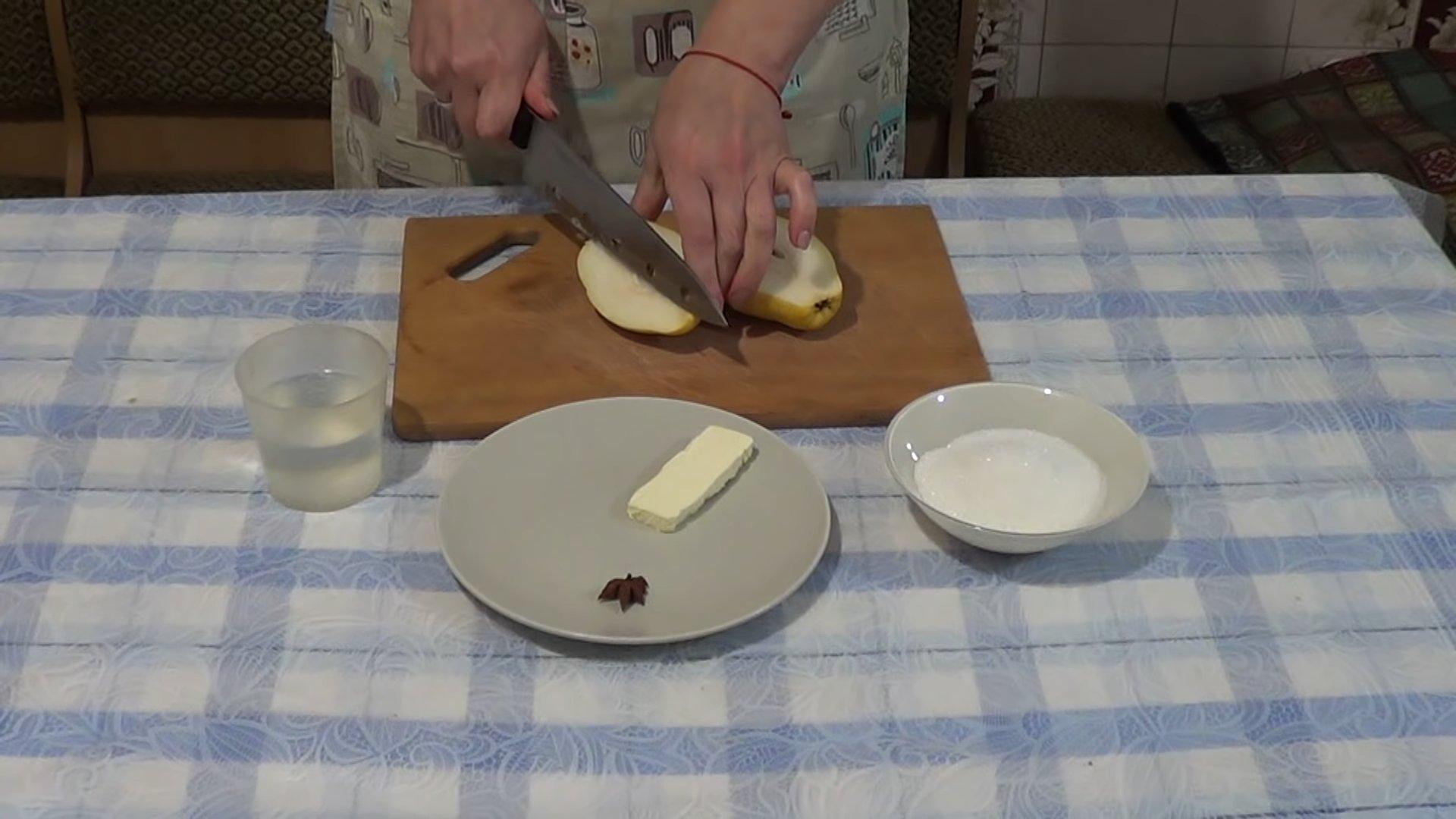 Opskrift - Karamelliserede pærer - Trin 2