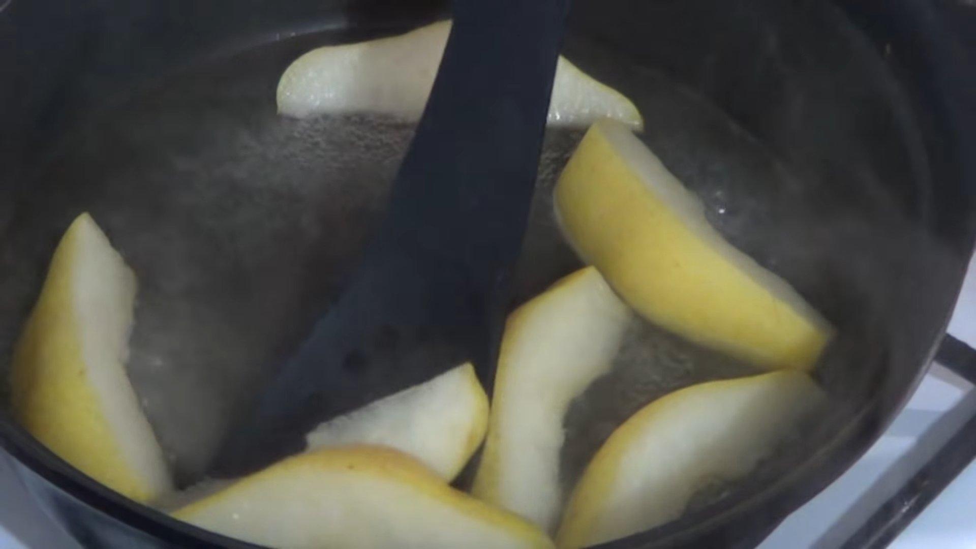 Opskrift - Karamelliserede pærer - Trin 6