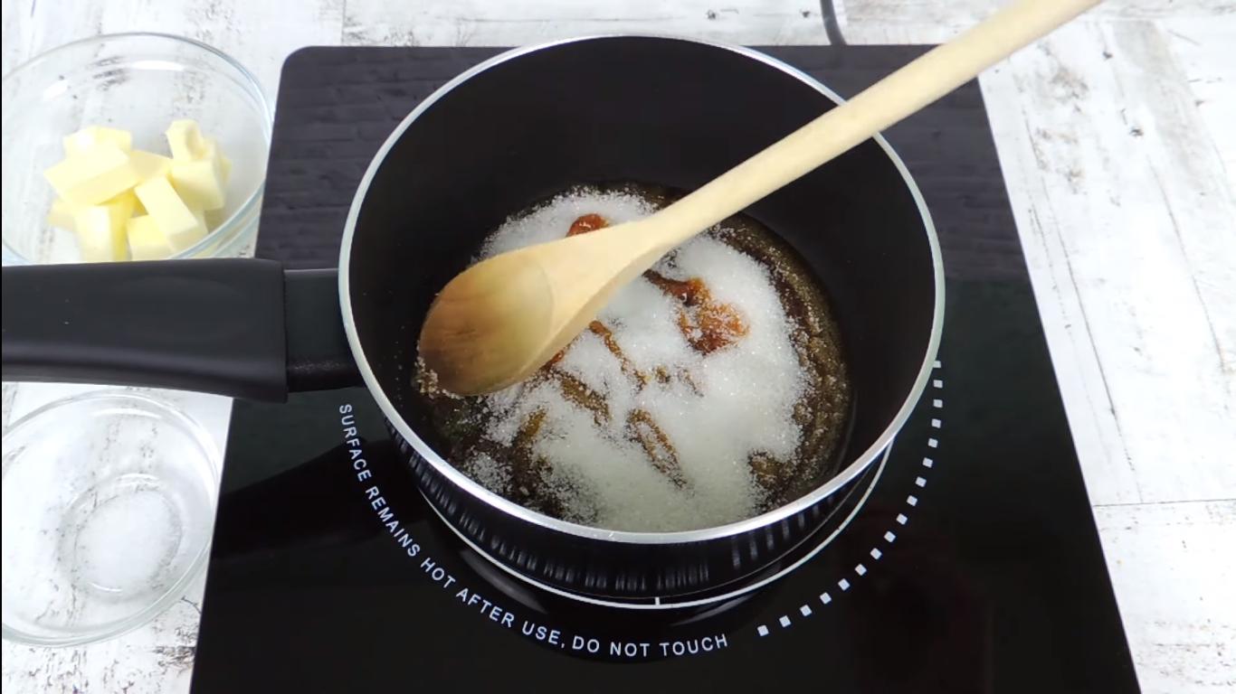 Opskrift - Mælkekaramelkage (uden fløde) - Trin 4