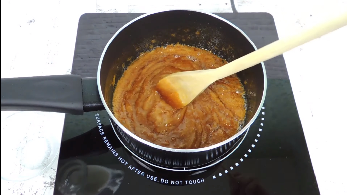 Opskrift - Mælkekaramelkage (uden fløde) - Trin 6