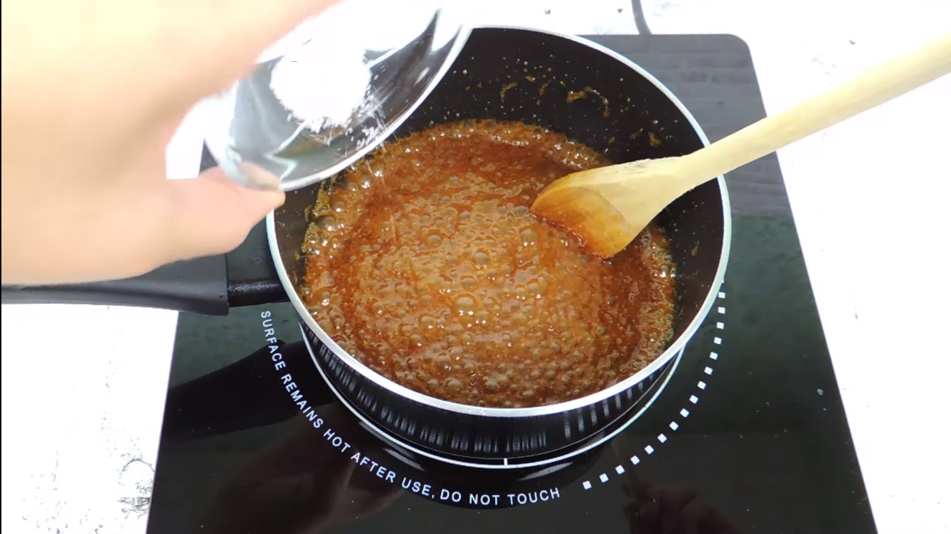 Opskrift - Mælkekaramelkage (uden fløde) - Trin 8