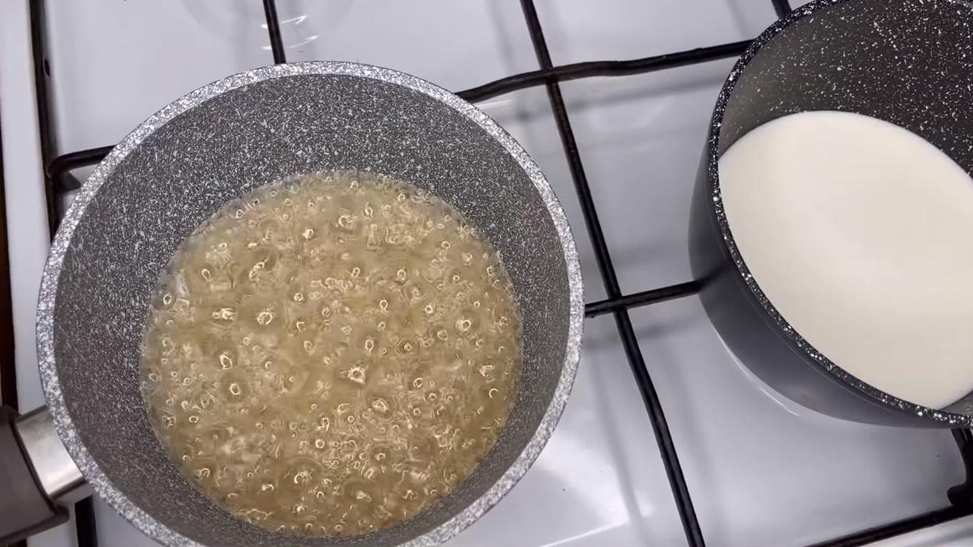 وصفة - كراميل السكر والحليب - الخطوة 4