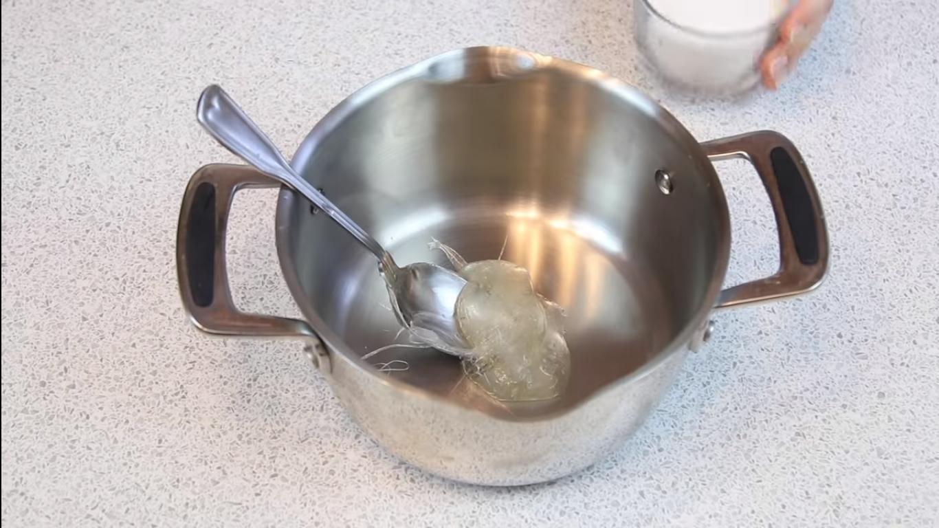 Resipi - Salted Caramel Snickers Cake - Hakbang 1