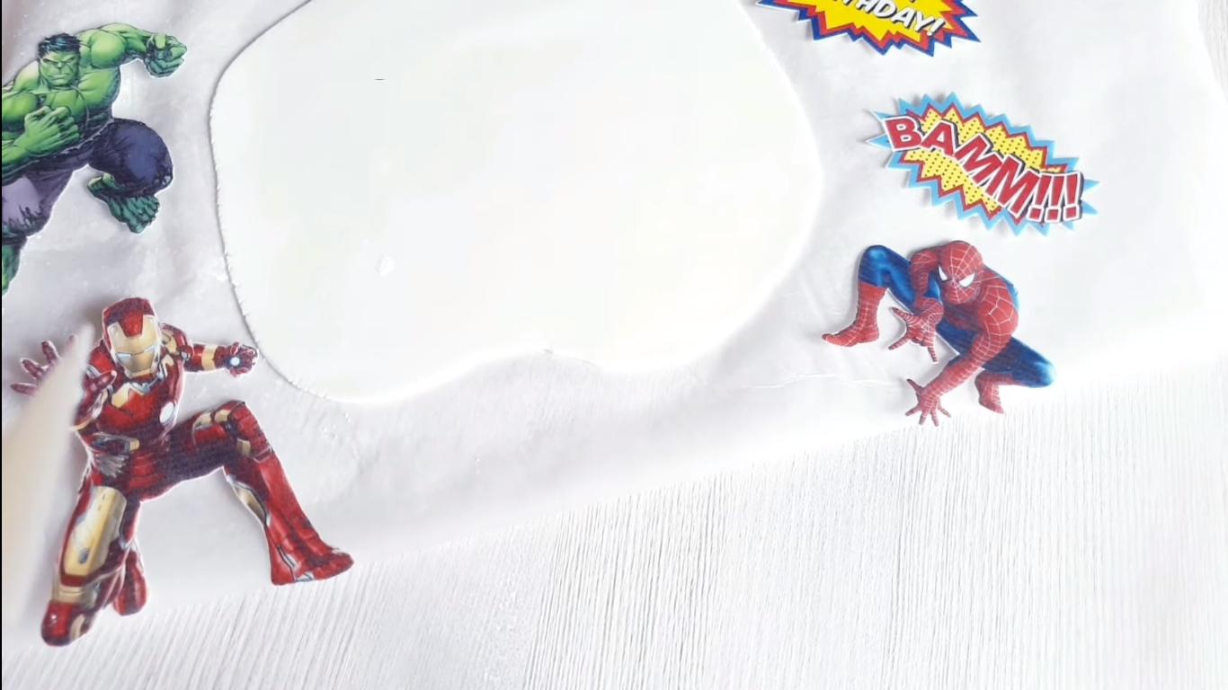 وصفة - زينة ورق الويفر - الخطوة 2