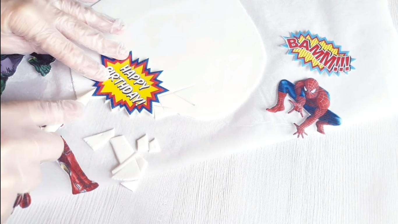 وصفة - زينة ورق الويفر - الخطوة 3