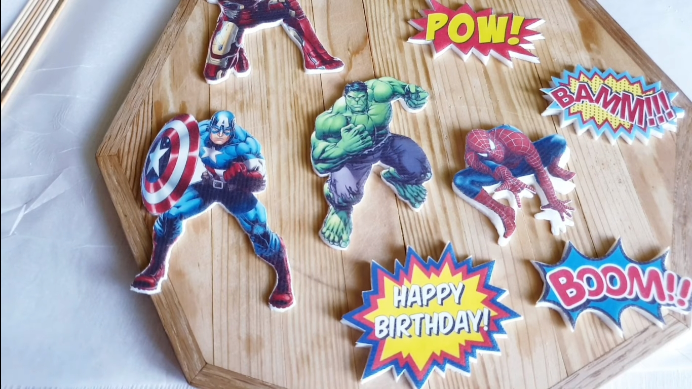 وصفة - زينة ورق الويفر - الخطوة 4