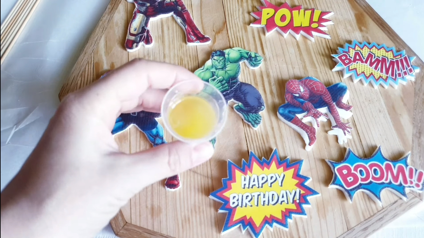 وصفة - زينة ورق الويفر - الخطوة 5