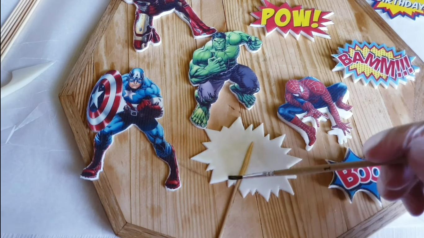 وصفة - زينة ورق الويفر - الخطوة 7