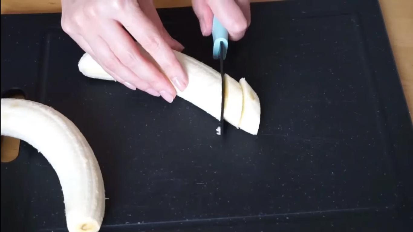 وصفة - موز بالكراميل - الخطوة 1