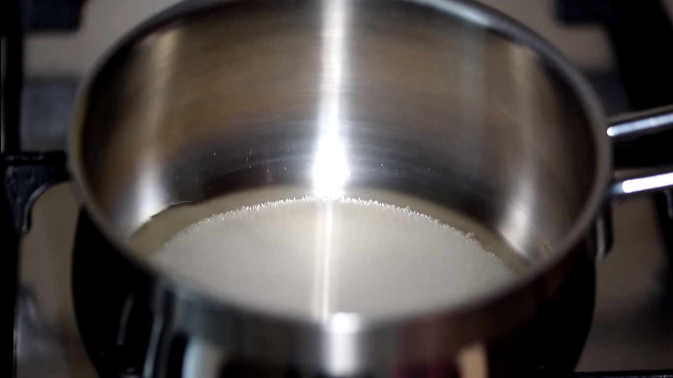 Opskrift - Karamelkagedryp - Trin 3