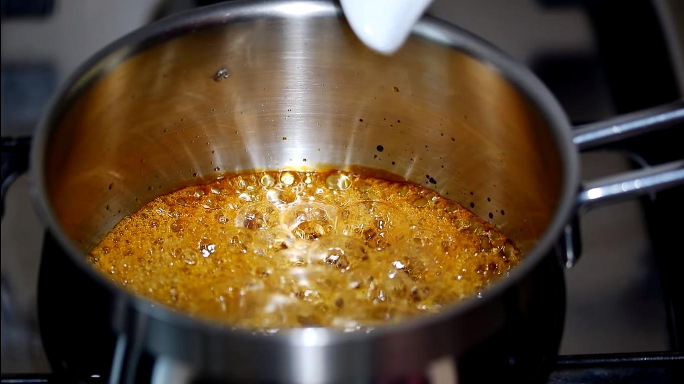 Opskrift - Karamelkagedryp - Trin 5