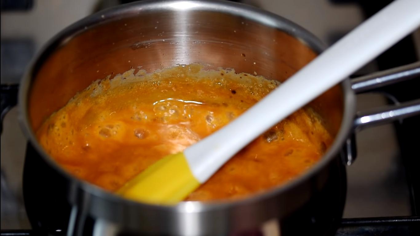 Opskrift - Karamelkagedryp - Trin 6