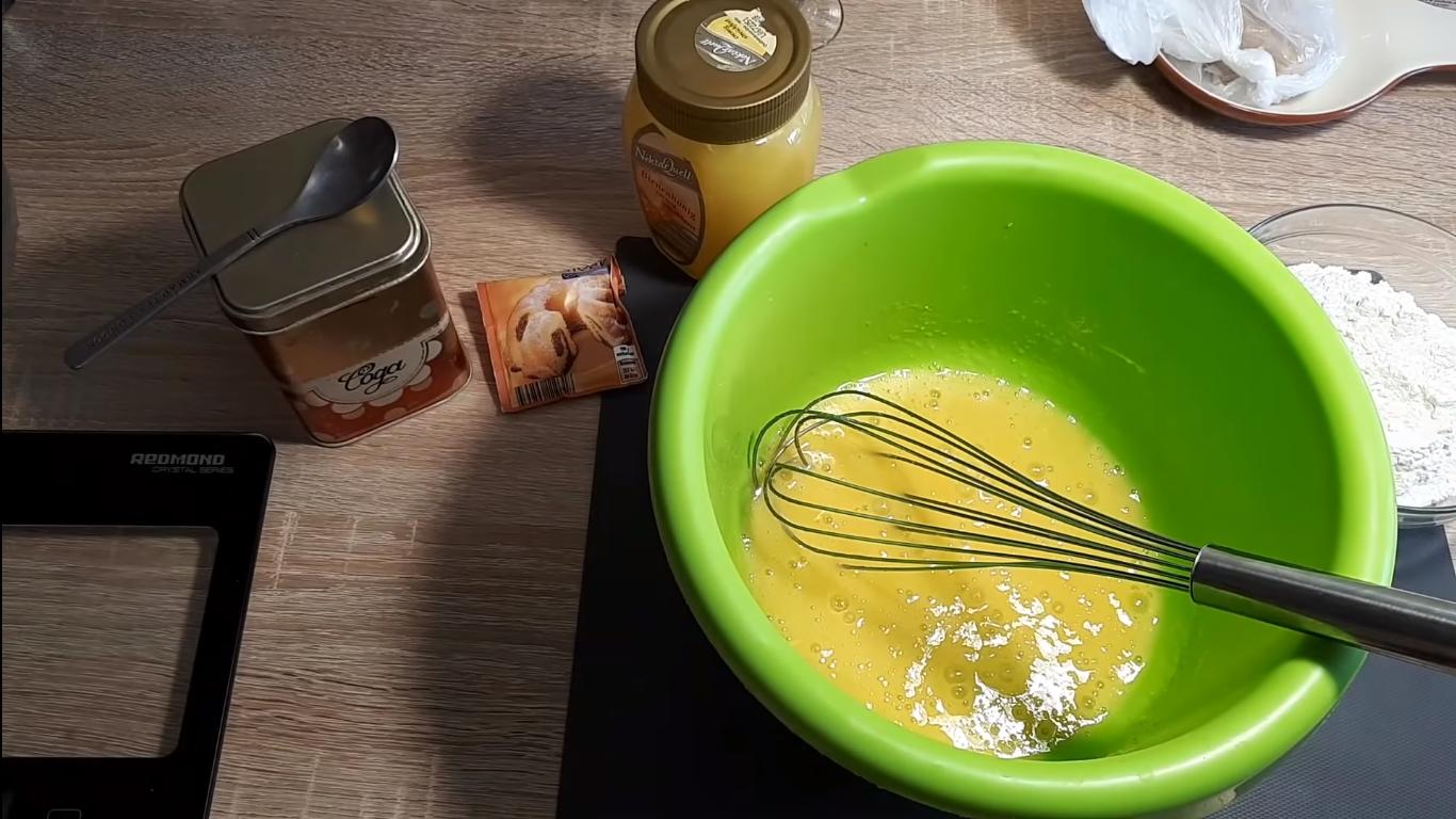 Recepta - Pa de pessic de mel sense enrotllar - Pas 2