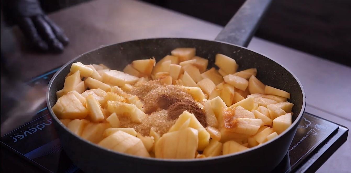 وصفة - تفاح مكرمل لحشو الفطائر - الخطوة 7