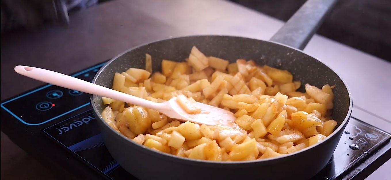 وصفة - تفاح مكرمل لحشو الفطائر - الخطوة 8