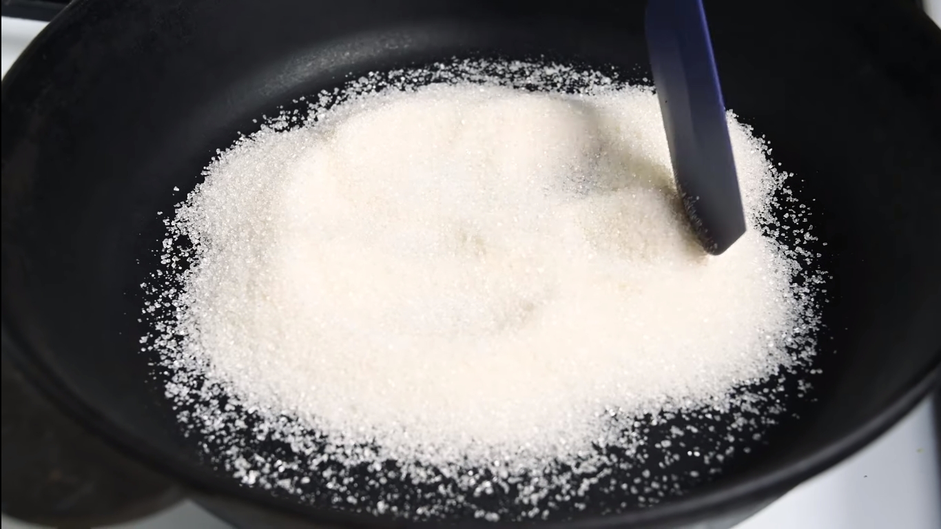 Opskrift - Gulerodskage med karamel - Trin 2