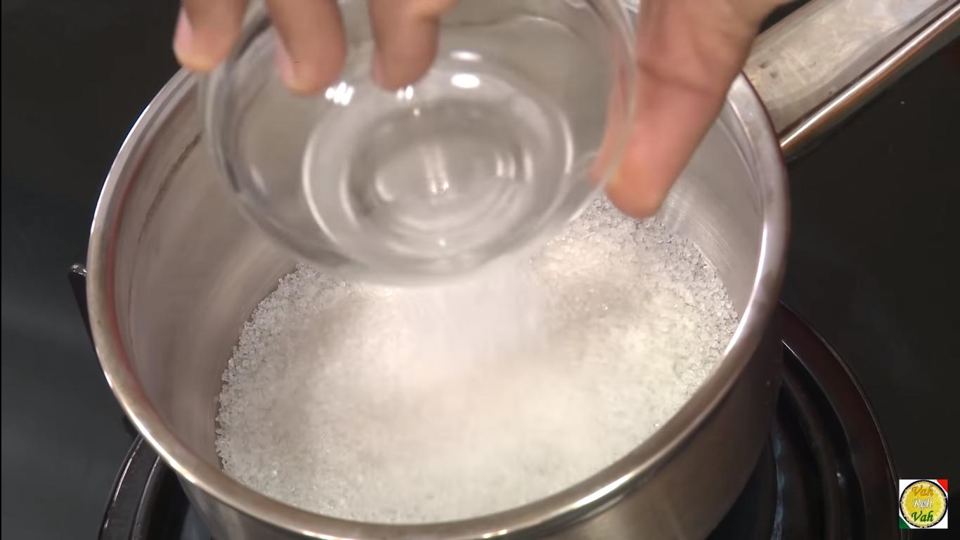 Ricetta - Ragnatela al caramello - Fase 1