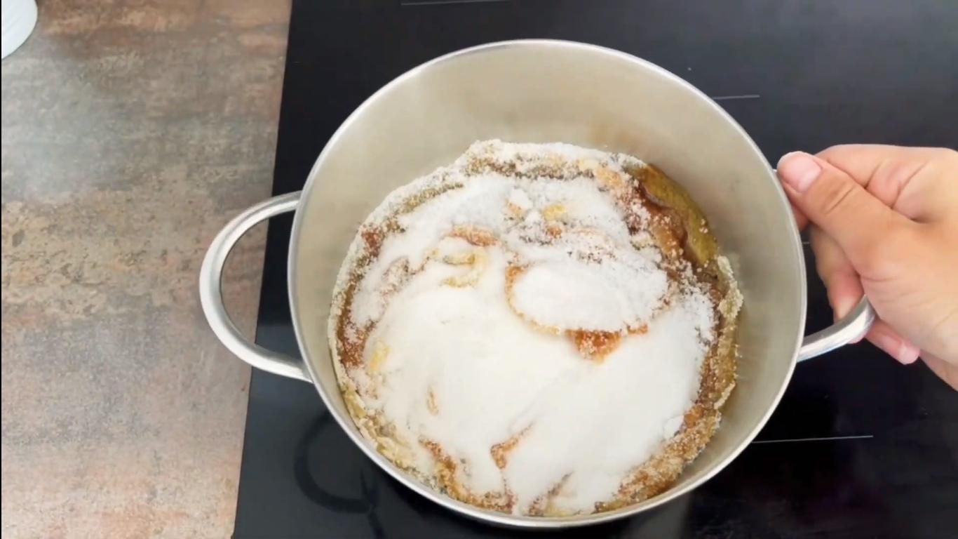 Resipi - Inasnang Caramel na may Gatas - Hakbang 2