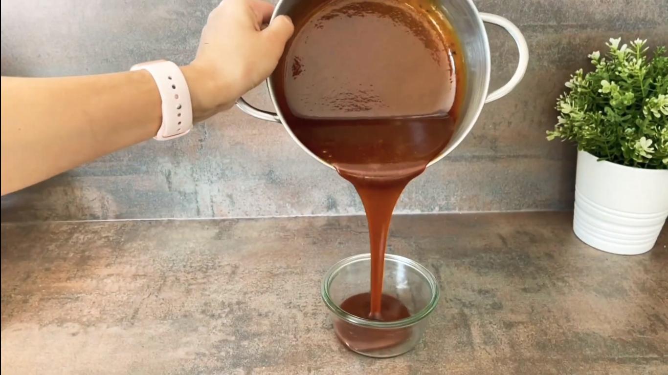 Resipi - Inasnang Caramel na may Gatas - Hakbang 8