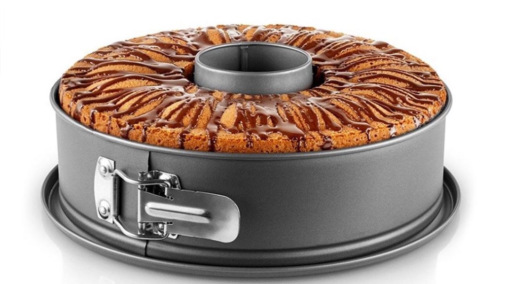 أنواع قوالب الكيك ذات القاعدة المتحركة - دائرية بفتحة - صورة