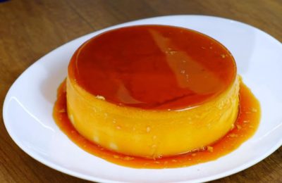 Dessert "Crème Caramel" - foto