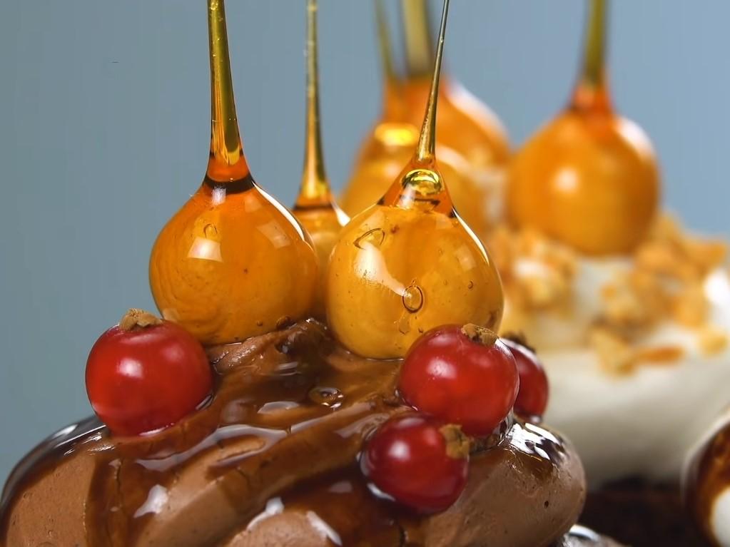 Decorazione per torta al caramello - Foto 6