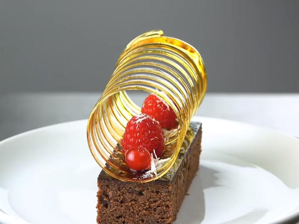 Decorazione per torta al caramello - Foto 7