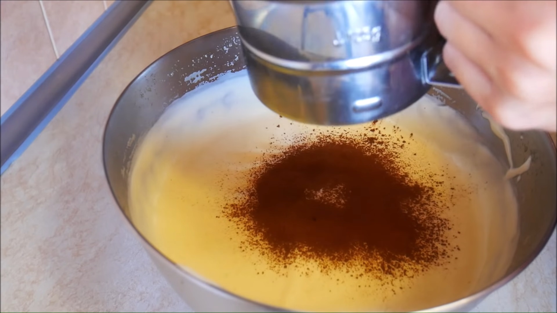 Resipi - Chocolate Sponge Cake - Hakbang 2