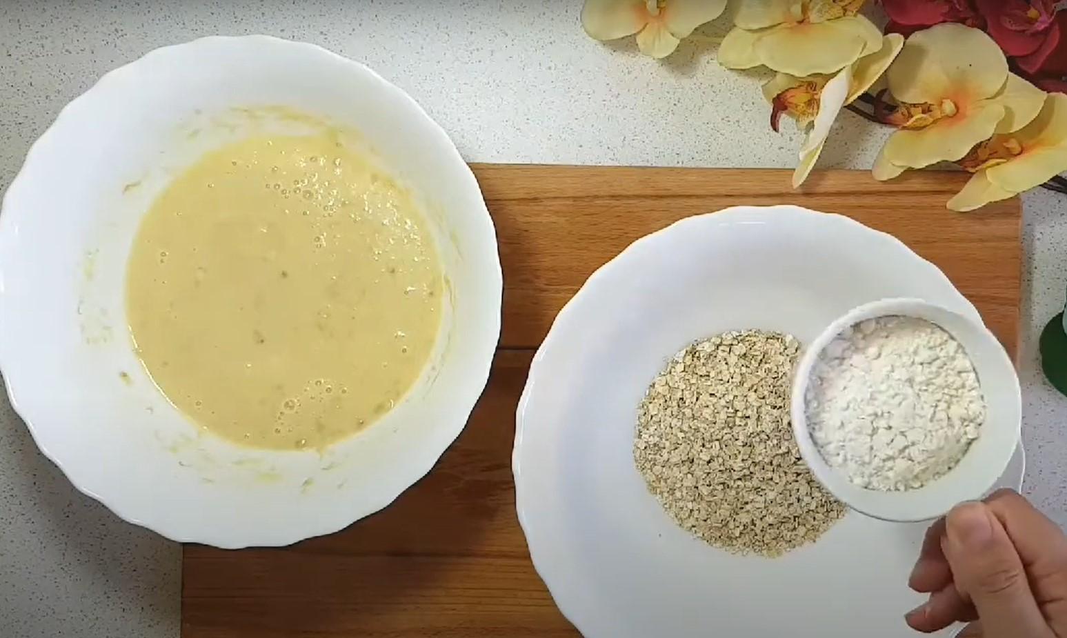 Recepta - Magdalenes de plàtan amb llet - Pas 6