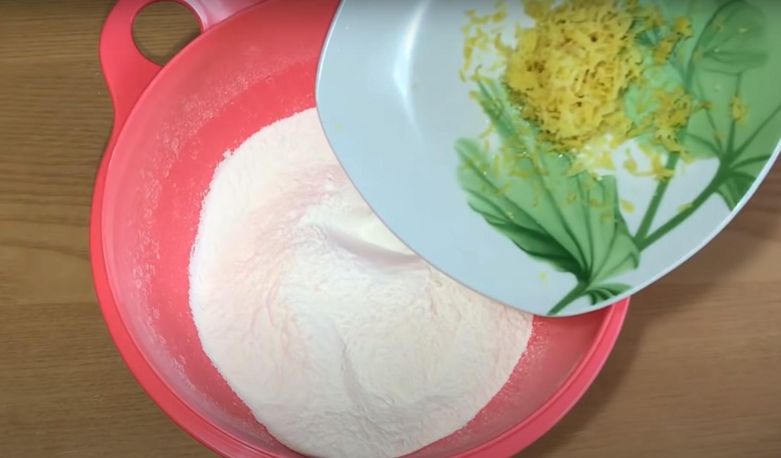 وصفة - كيكة إسفنجية خالية من الحليب والبيض - الخطوة 5