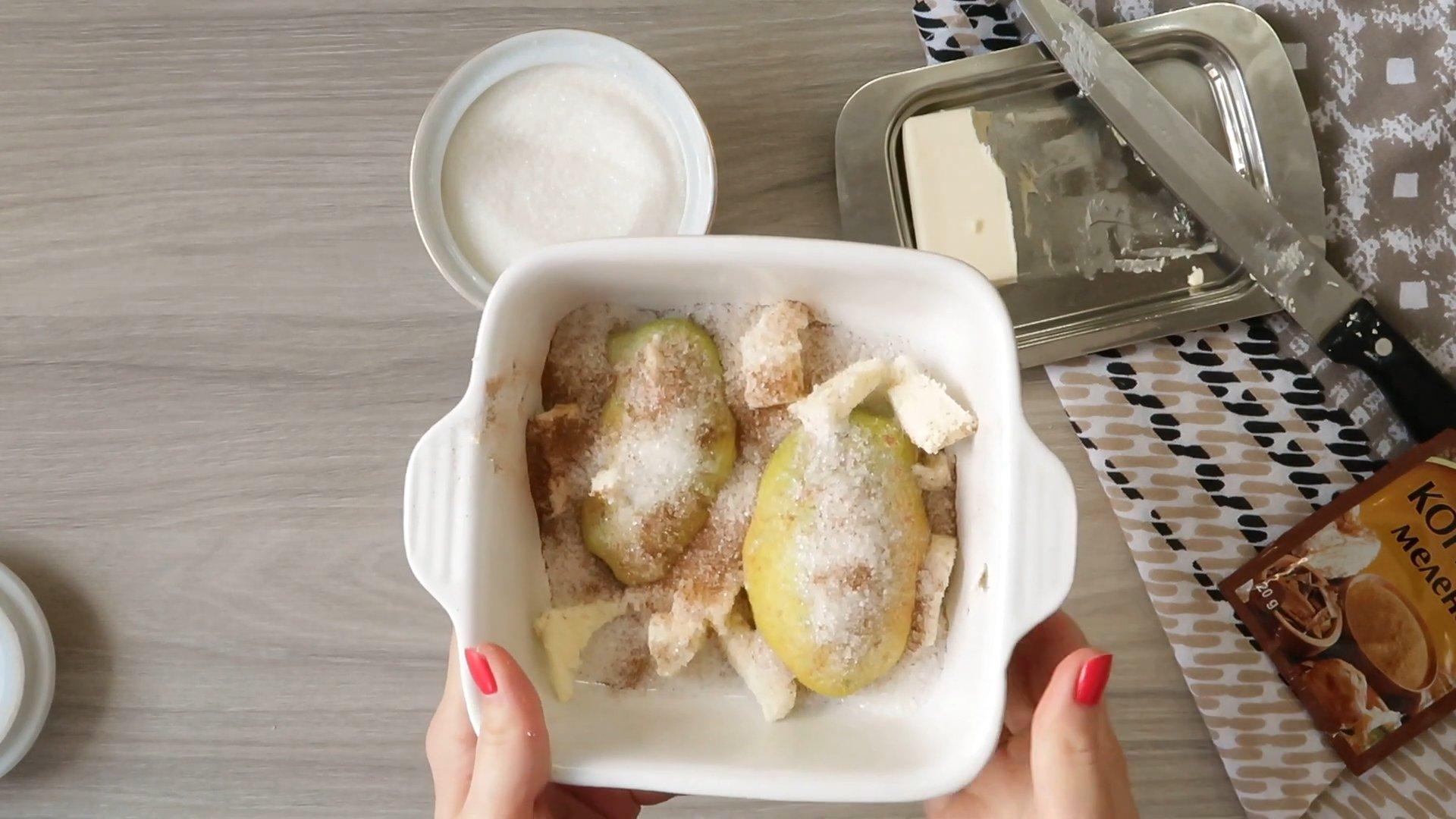 وصفة - حلوى الكمثرى بالكراميل - الخطوة 6